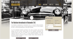 Desktop Screenshot of fiaheritagemuseums.com